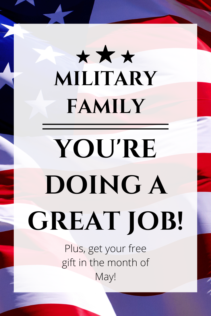 Military Families: You’re Doing a Great Job